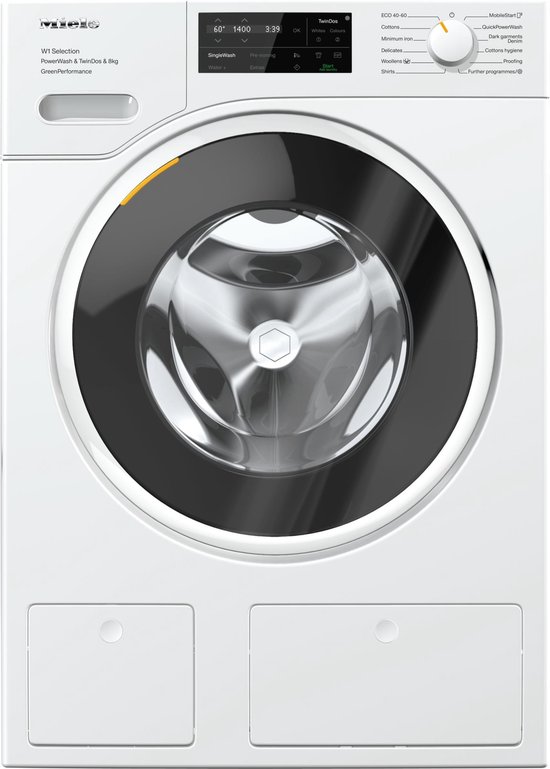 Miele WSH 863 WCS PowerWash 2.0 & TwinDos - Wasmachine - WiFi - 8kg - Energielabel A