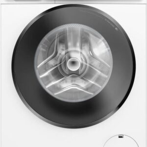 Patrijspoortwasmachine - BOSCH SER8 - WGB24400FR - 9,0 kg - 1.400 RPM - Inductiemotor - L60cm - Wit