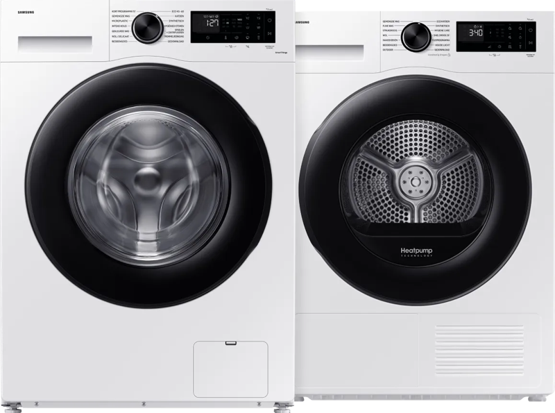 Samsung WW90CGC04AAE + Samsung DV90DG52A0AEEN