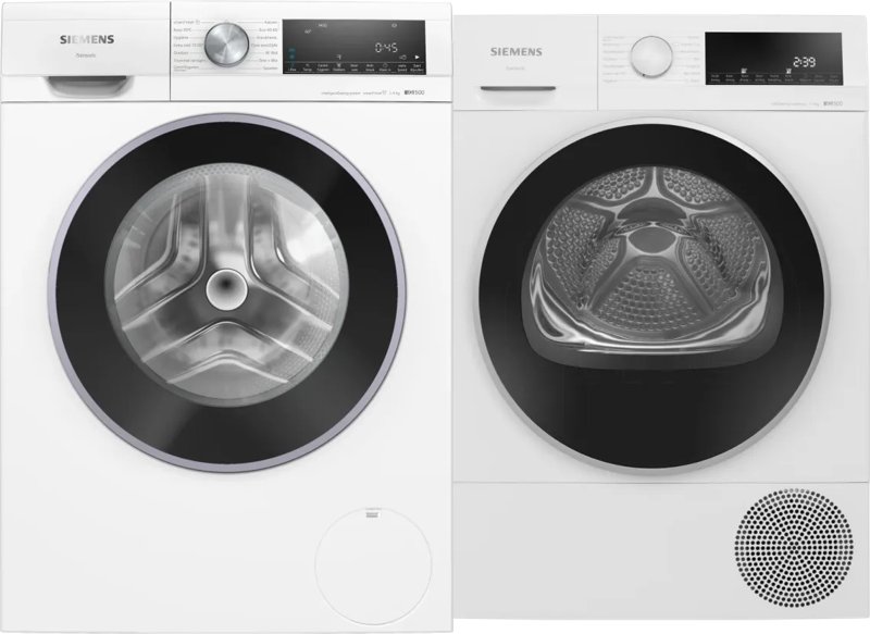 Siemens WG44G2FLNL intelligentDosing + Siemens WQ45G2D5NL